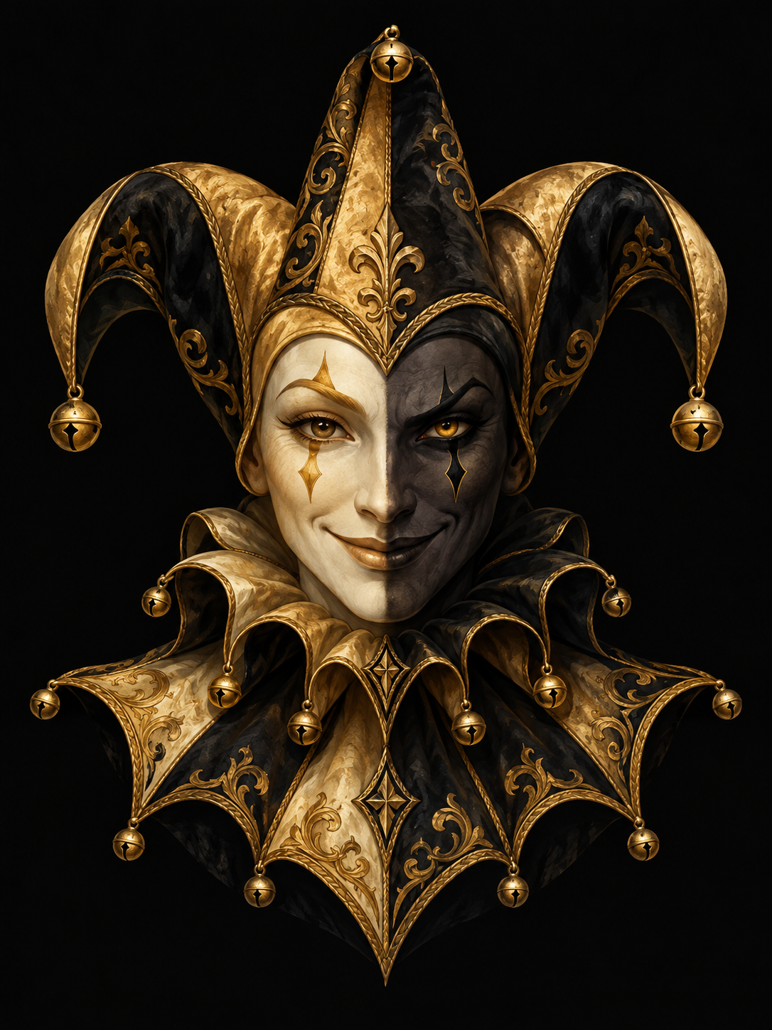 The two-faced golden joker
